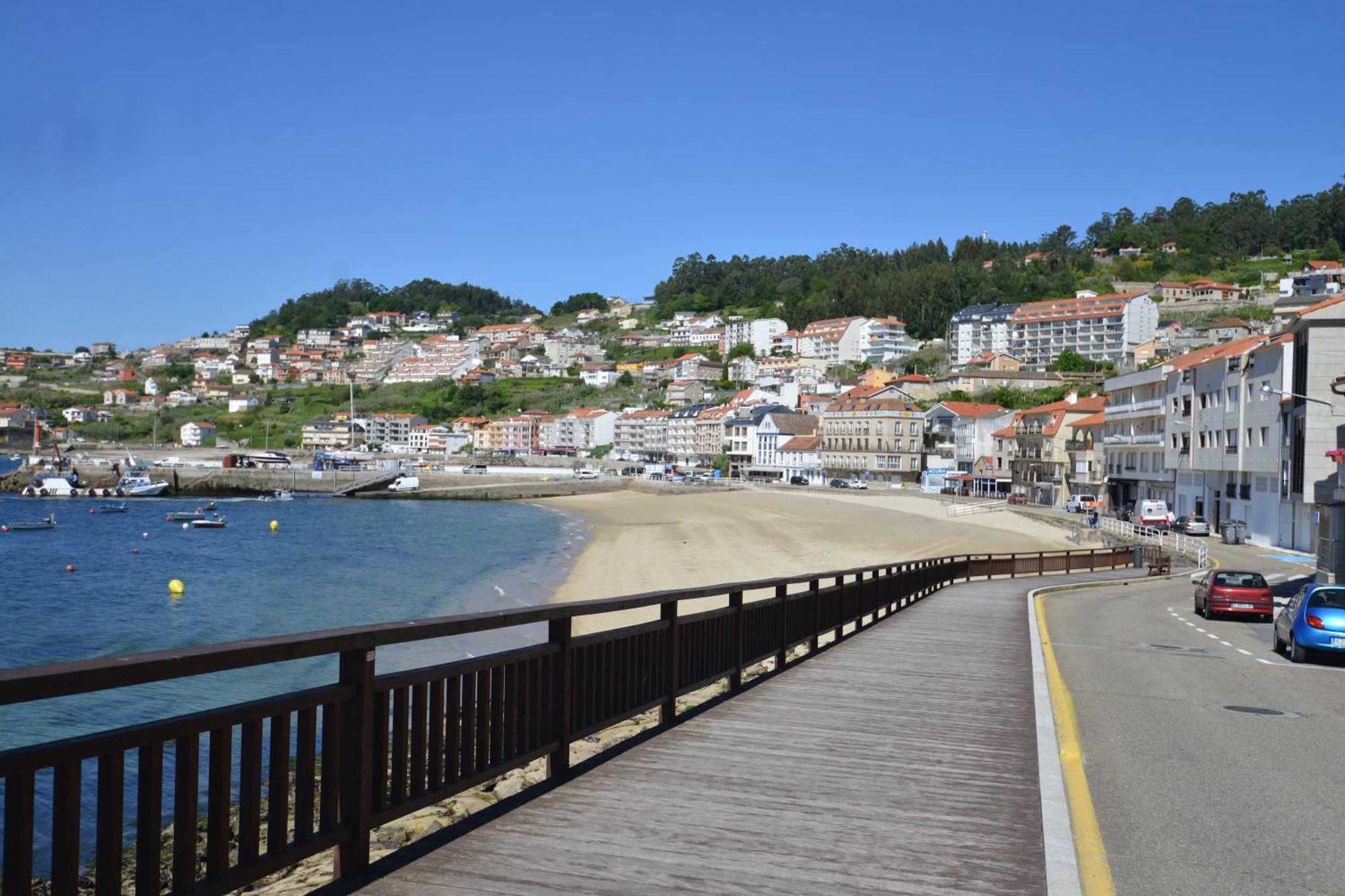 Coqueto Apartamento En Raxo, Sanxenxo Eksteriør billede