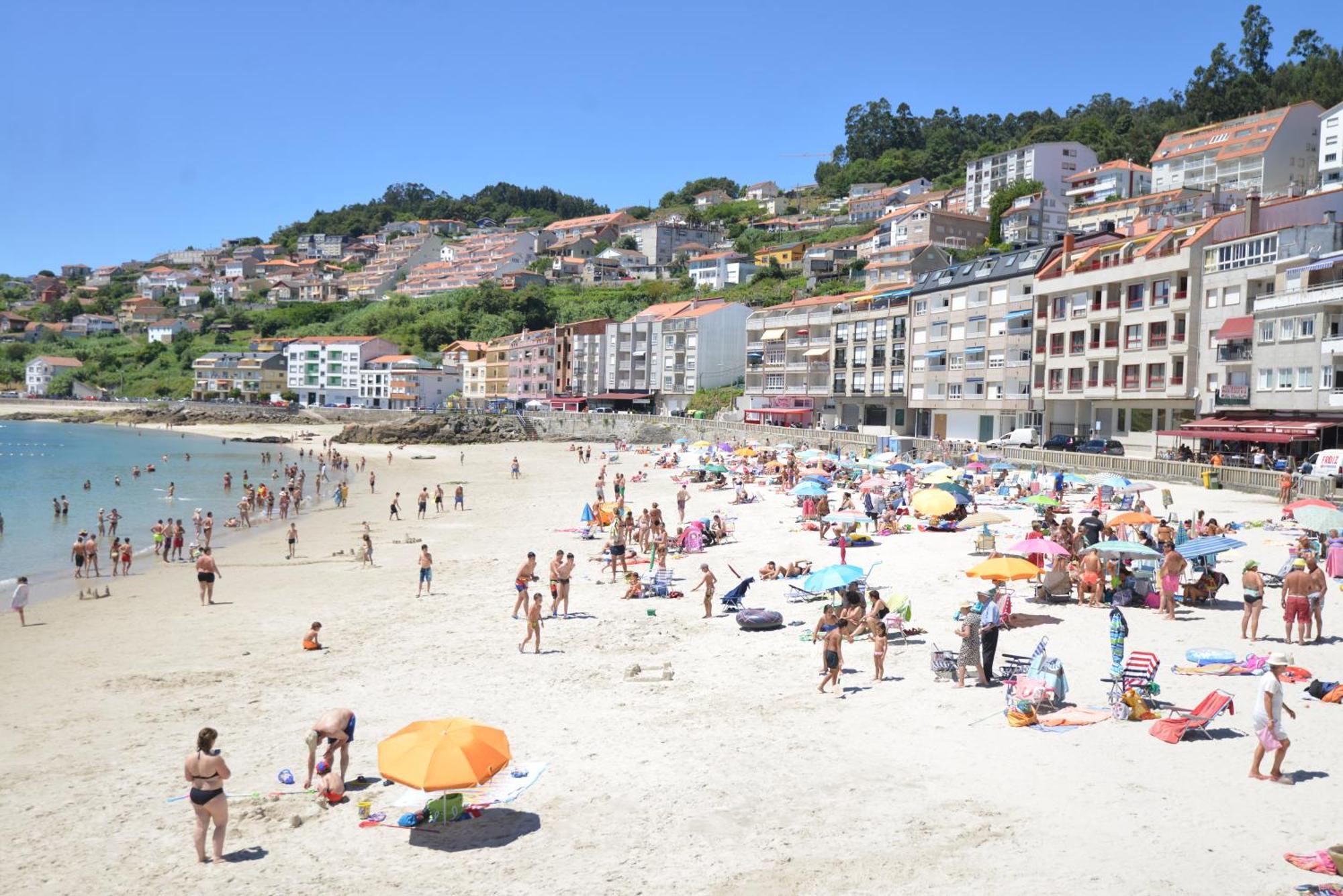 Coqueto Apartamento En Raxo, Sanxenxo Eksteriør billede