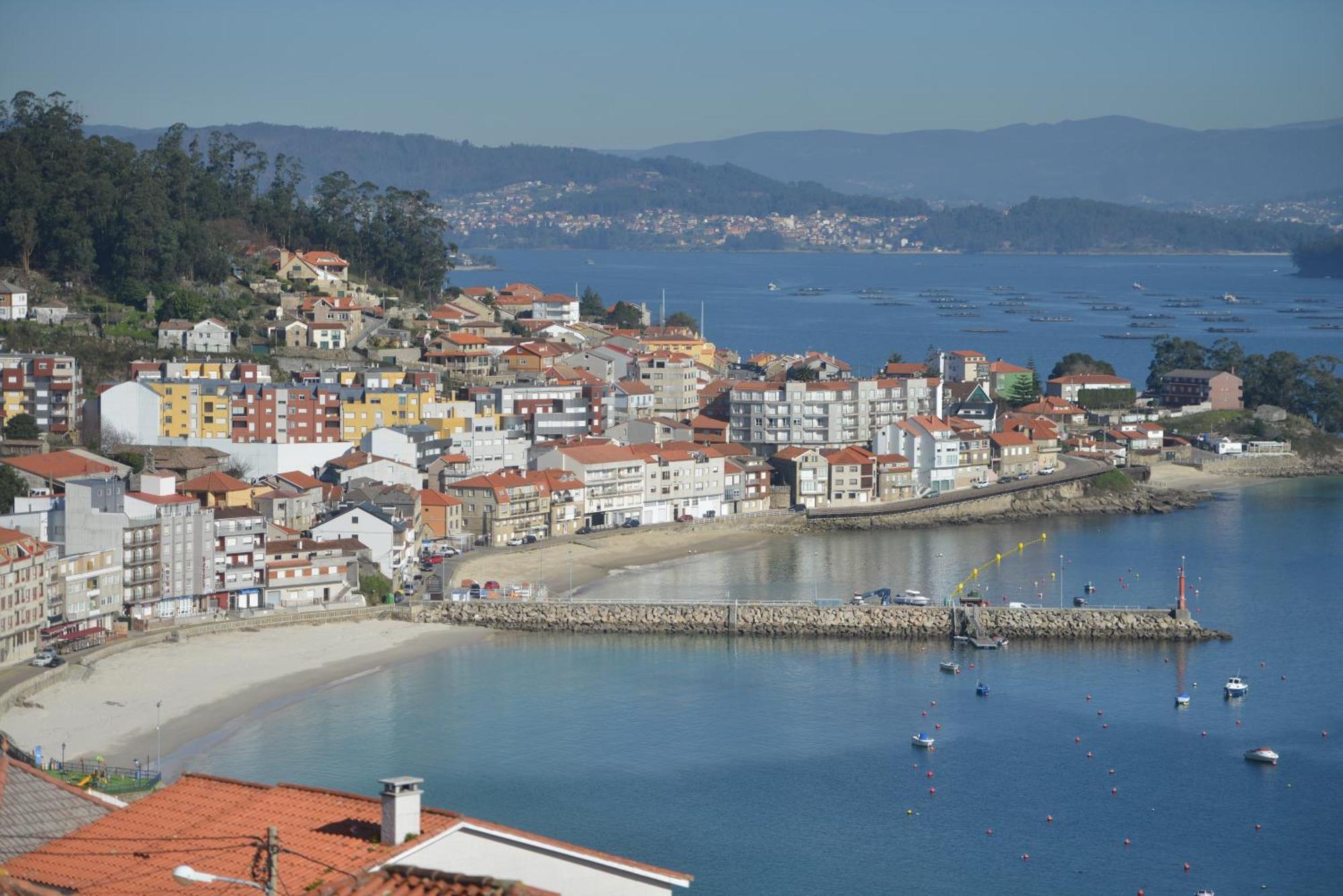 Coqueto Apartamento En Raxo, Sanxenxo Eksteriør billede